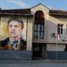 Портет на Левски грейна върху училище в Козлодуй