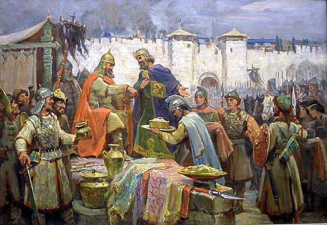 В борба с Византия