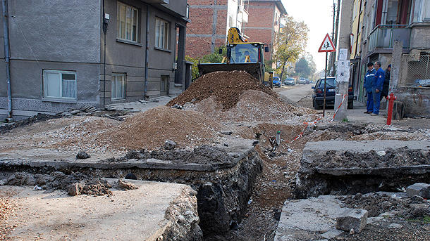 Търговище ремонтира водопроводната мрежа