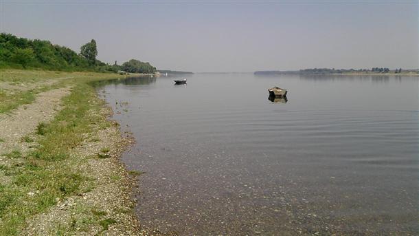 Нивото на Дунав се покачи леко при Ново село
