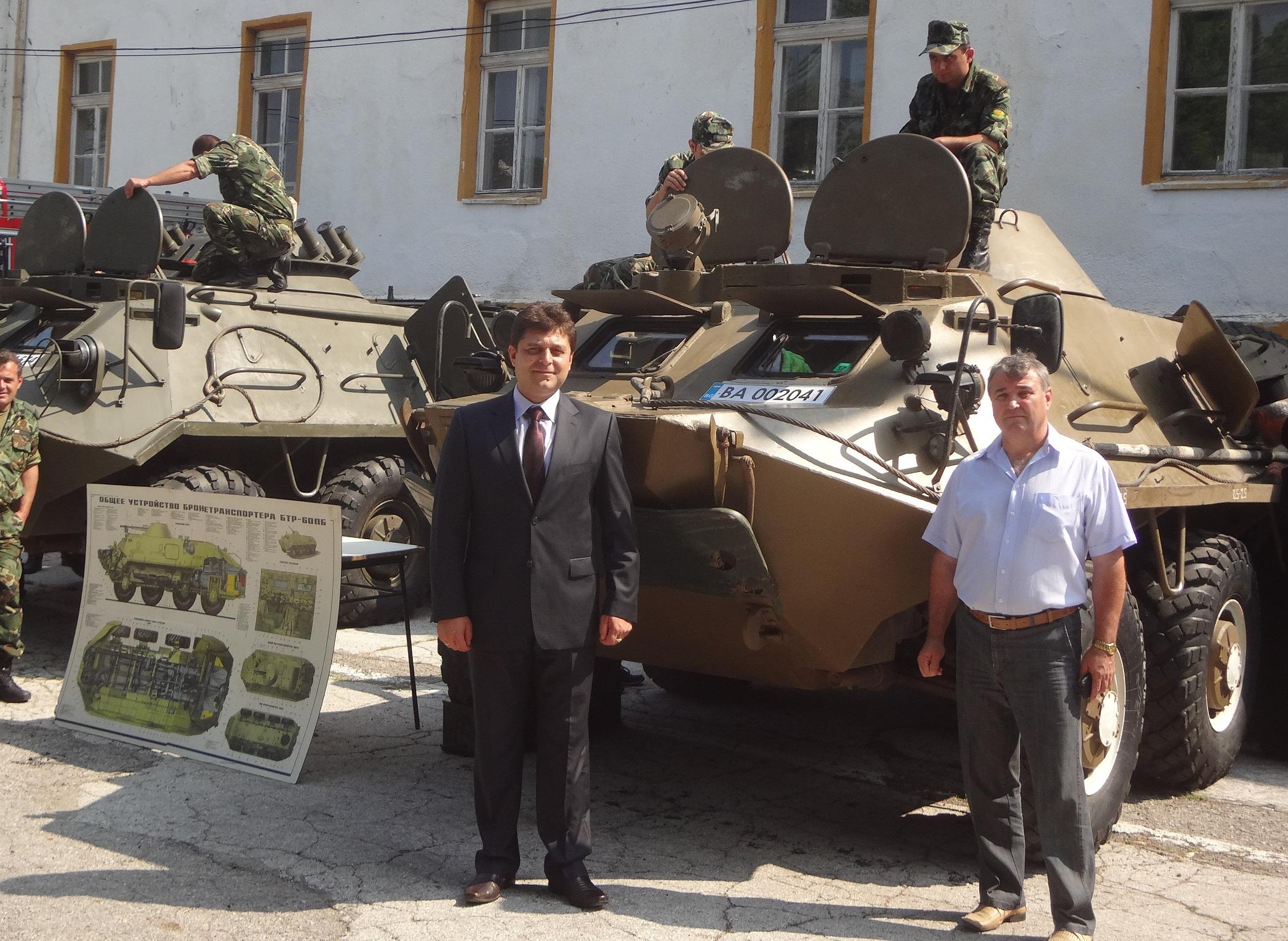 Откриха войнишки паметник в Русе