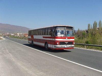 Пиян и без книжка шофьор на автобус е заловен в Старозагорско