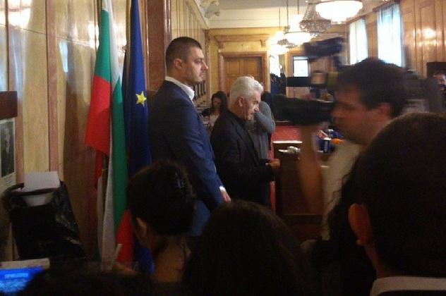 Сидеров прие Бареков в парламента