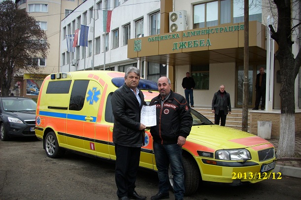 Сънародник дари линейка на Джебел 9 Сънародник дари линейка на Джебел