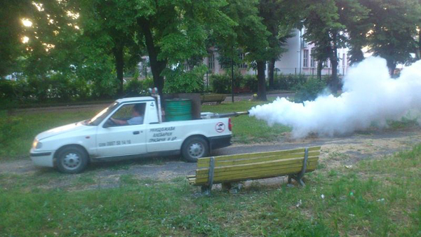 Във Видин започна борбата срещу комарите