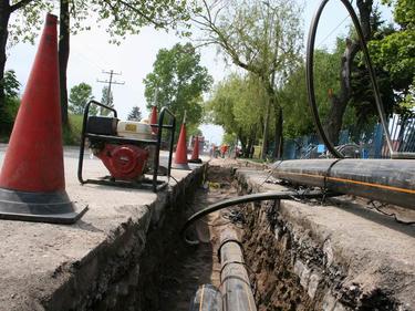 Газопроводна тръба се спука в столицата