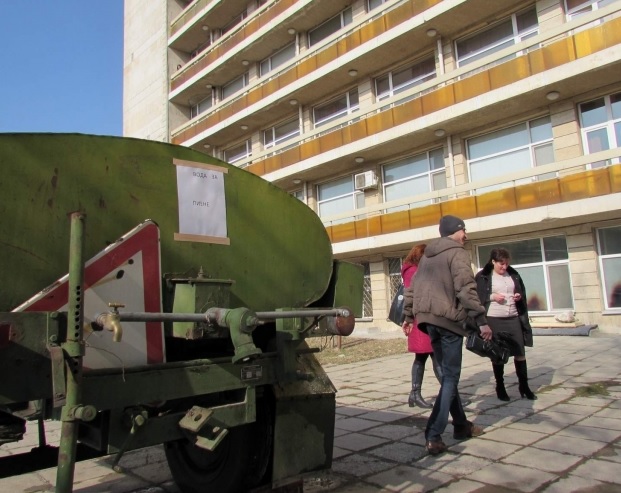 ВиК закара водоноски в шуменската и преславската болници