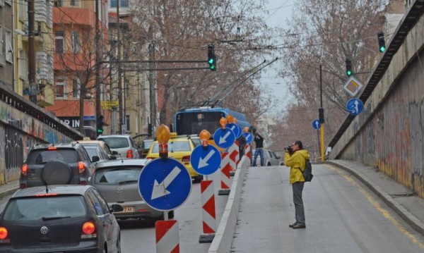 Нови промени в движението в София заради строежа на метрото