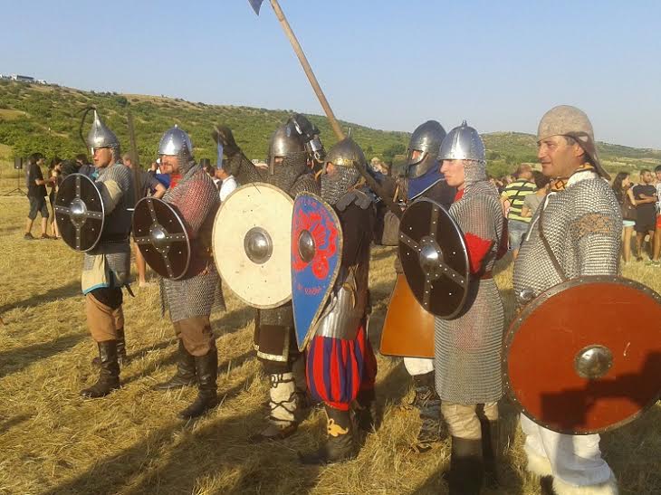 Български и византийски войници се „биха” край Маркели