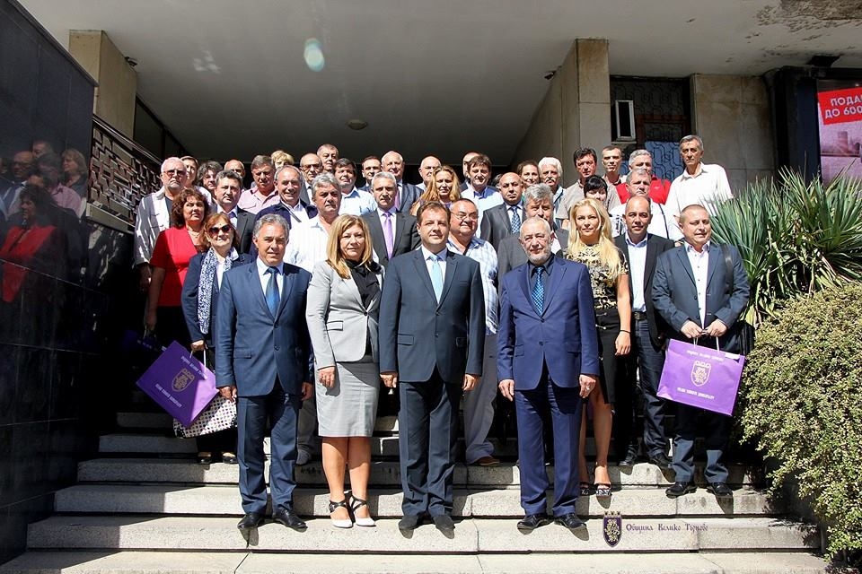 Плакети и грамоти връчи Даниел Панов на местните управници