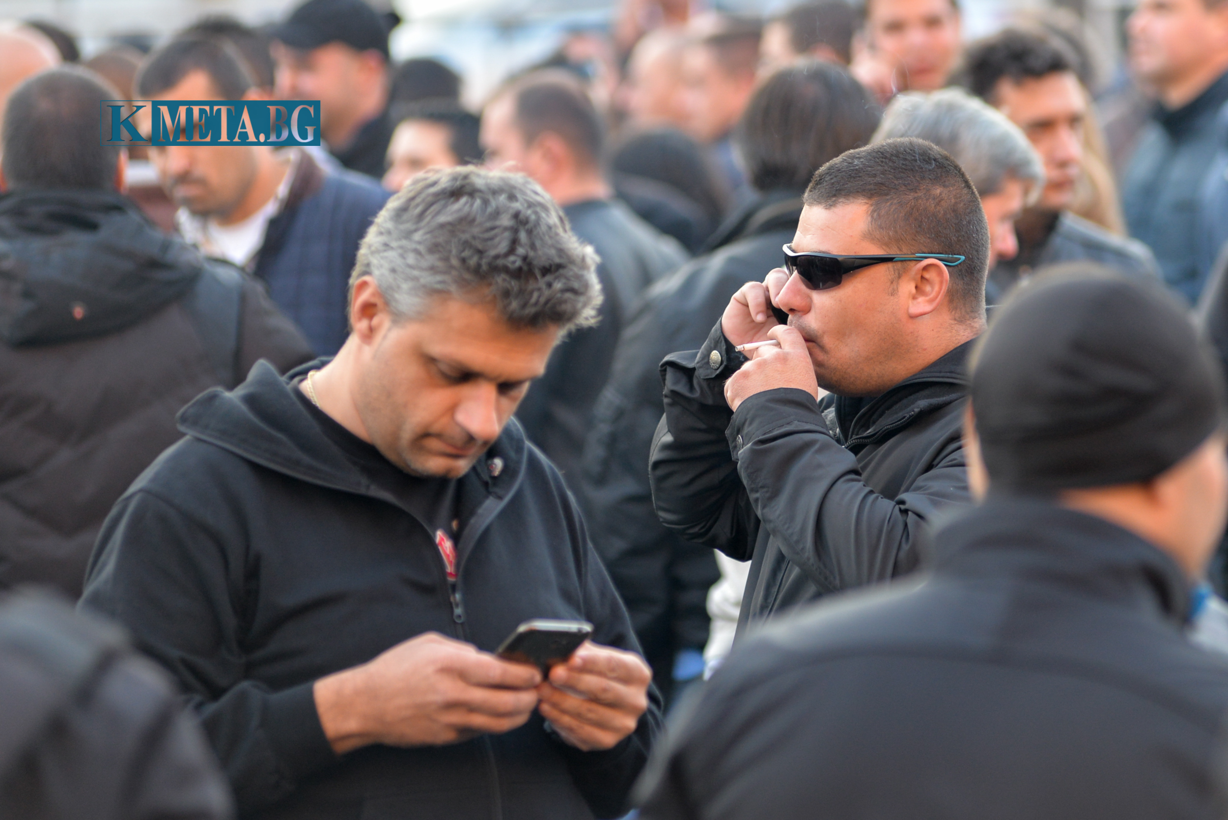 Полицаите отново блокираха центъра на София 9 Полицаите отново блокираха центъра на София