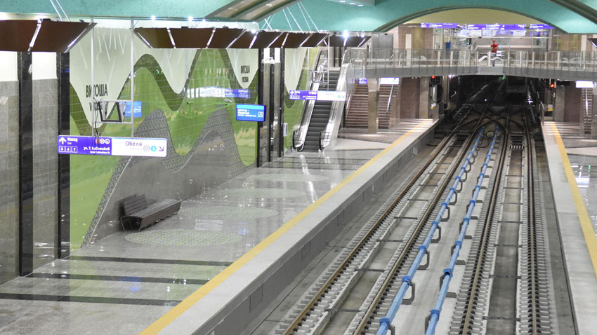 Нова метростанция в София тръгва в сряда