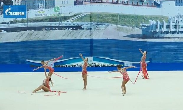Злато за ансамбъла ни по художествена гимнастика в Русия (Видео)