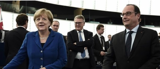 Меркел и Оланд призоваха Европа да подкрепи Турция по време на бежанската криза