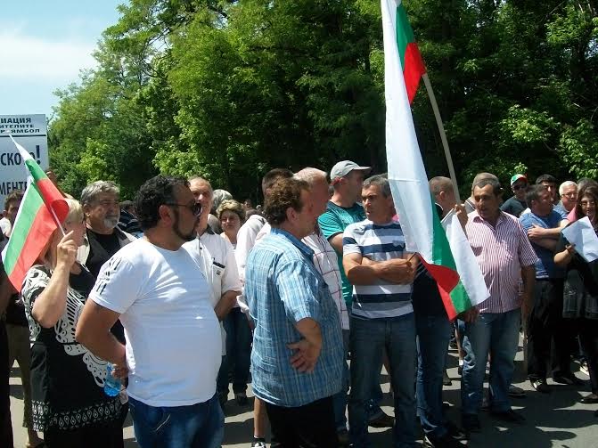 Фермерите излязоха на протест