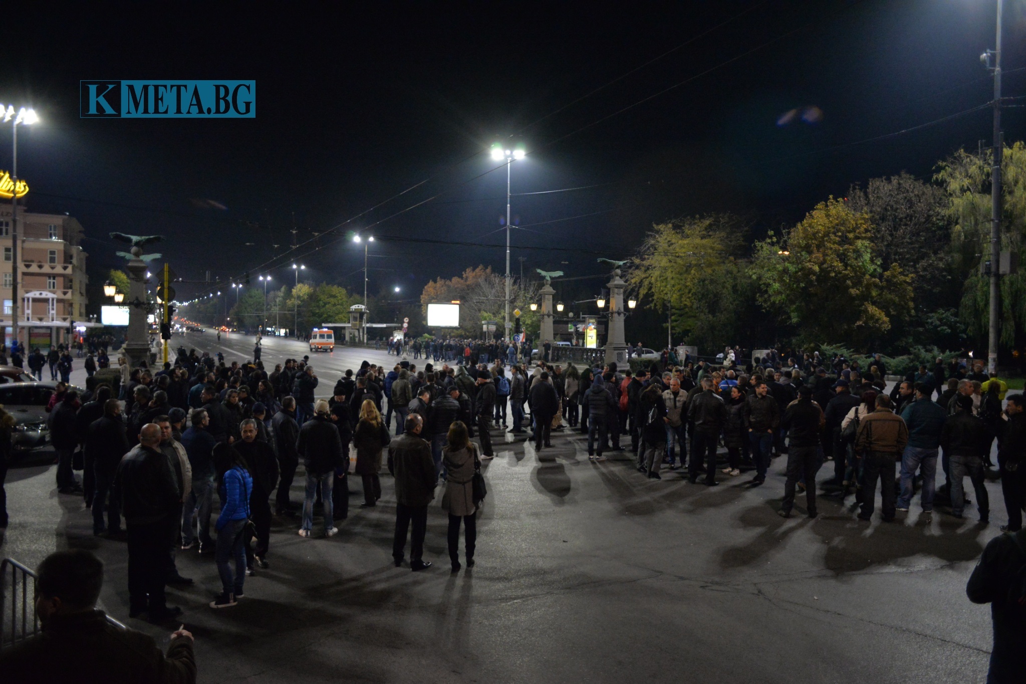 Полицаи блокираха ''Орлов мост'' в столицата 1 5f2ac8f8 e955 a21d