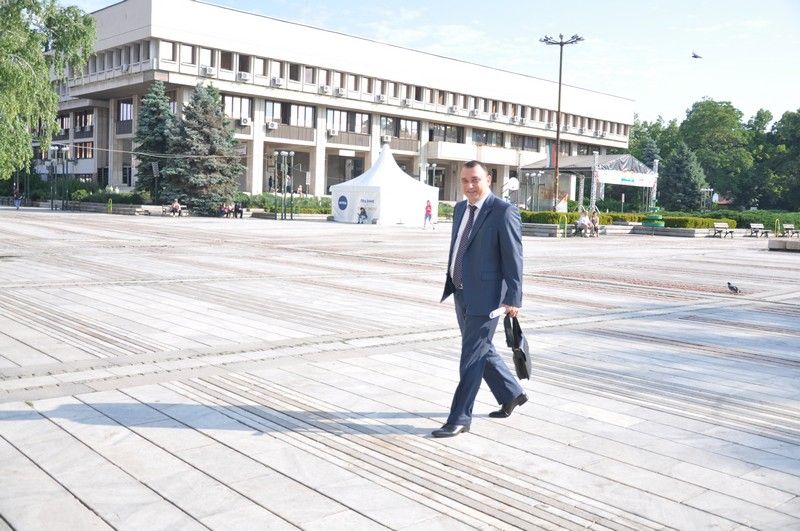 Герго Гергов, възстановен като кмет на Видин, започна работа делово