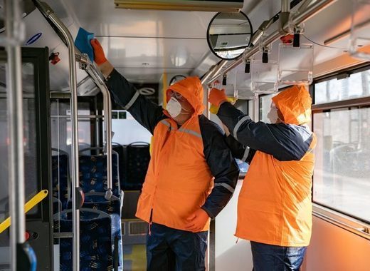 Vilnius prepares for second wave of coronavirus 1 medium Vilnius Public transport desinfection