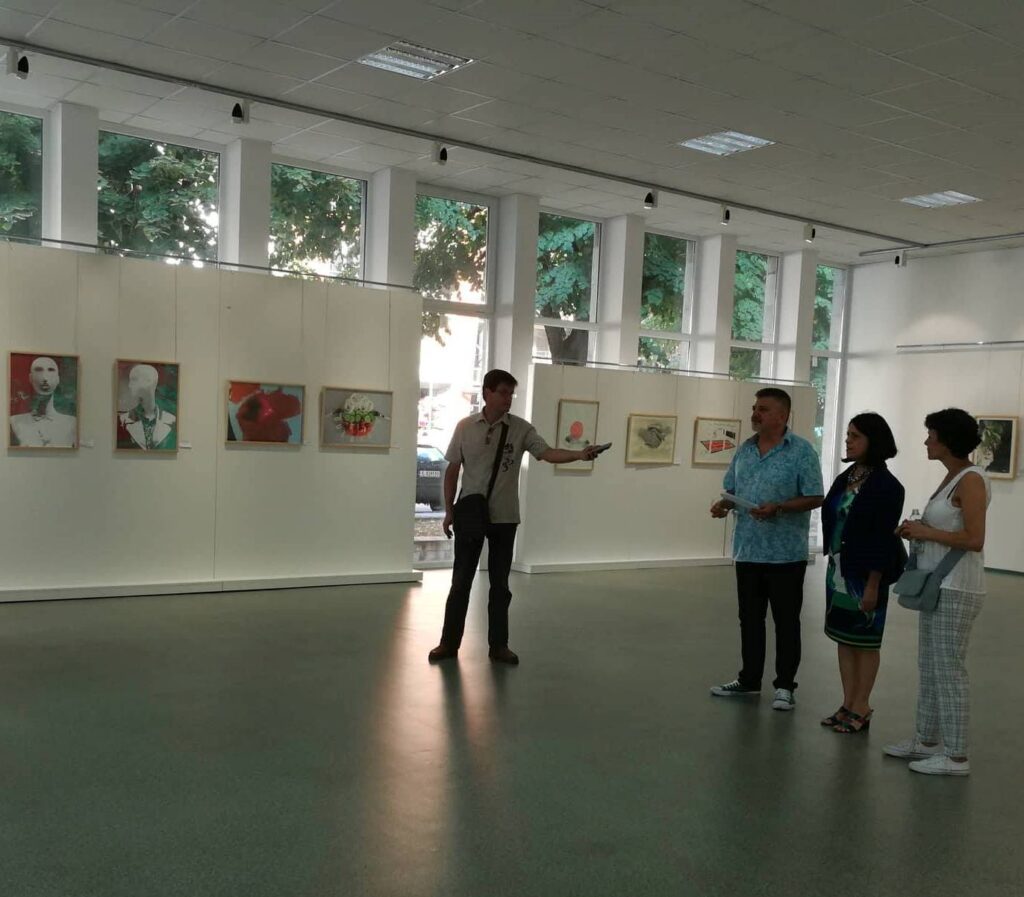 Изложба на Италианския културен институт в Благоевград 1 блг 2