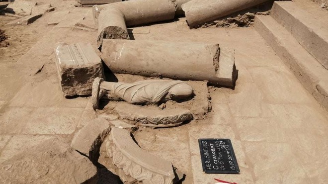 Откриха мраморна статуя на жрица на Хераклея Синтика 1 1898