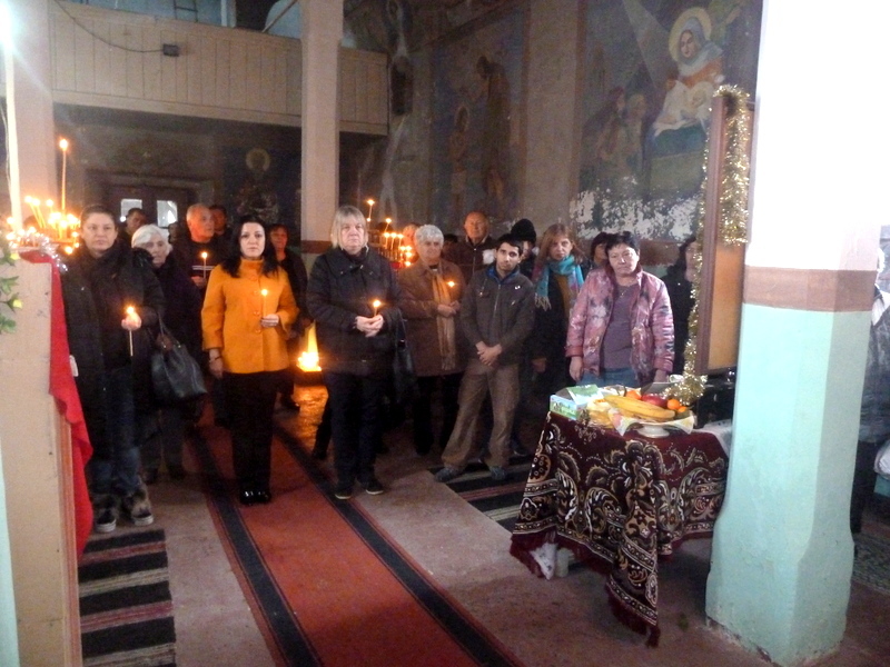 Водосвет и курбан за храмов празник в Борован
