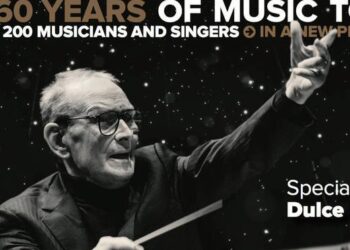 Maestro Ennio Morricone with concert in Parma on June 21st