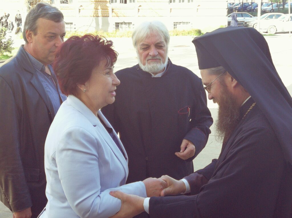 Епископ Поликарп в Перник за годишнината от голямото земетресение 1 4360
