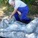 Русалка на морското дъно в Приморско