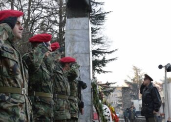 Граждани и военни с почит към Ботев