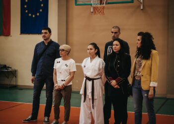 Владо Николов и Ренета Камберова с урок в Плевен