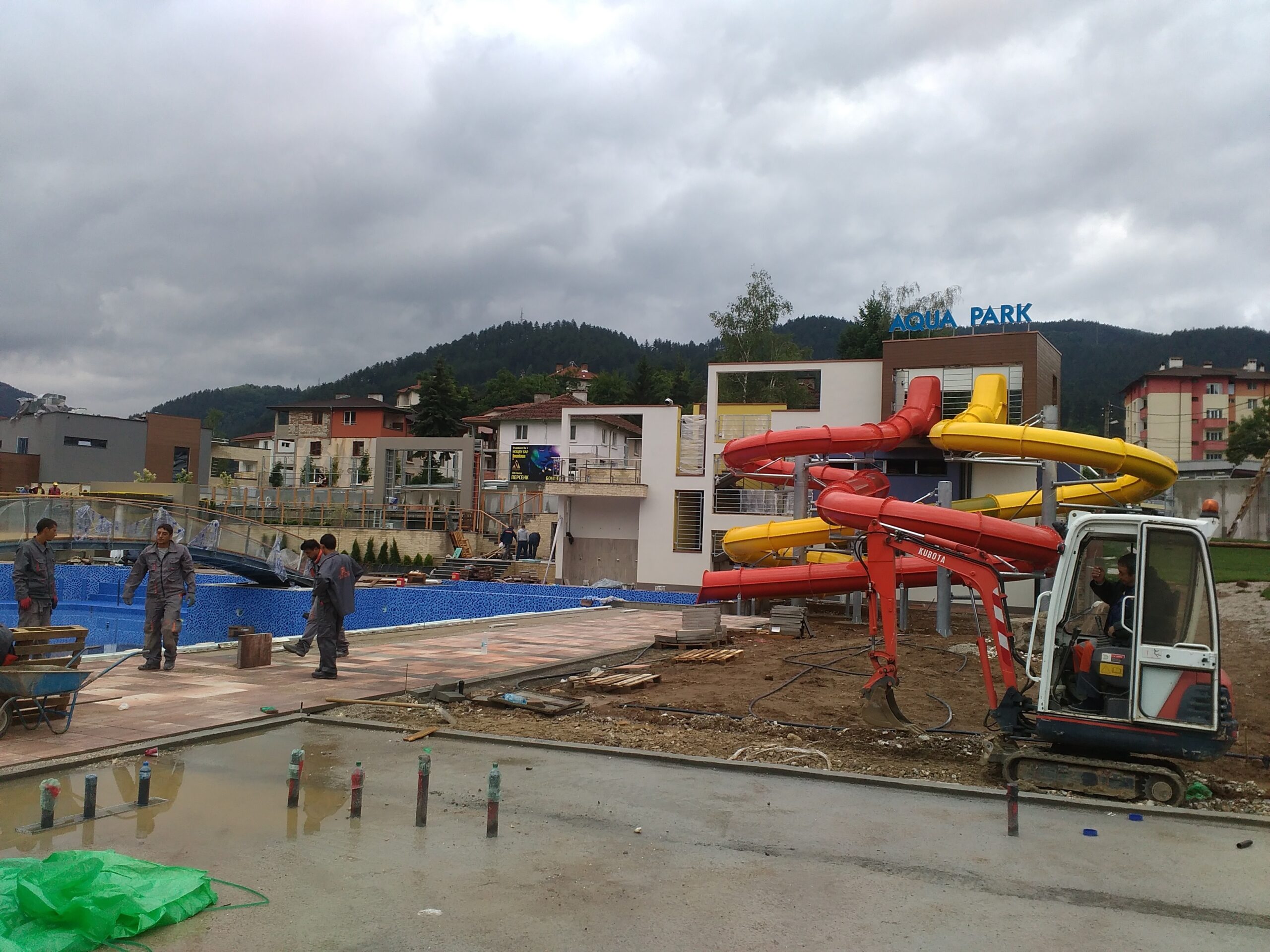 Military division in Devin became an aquapark
