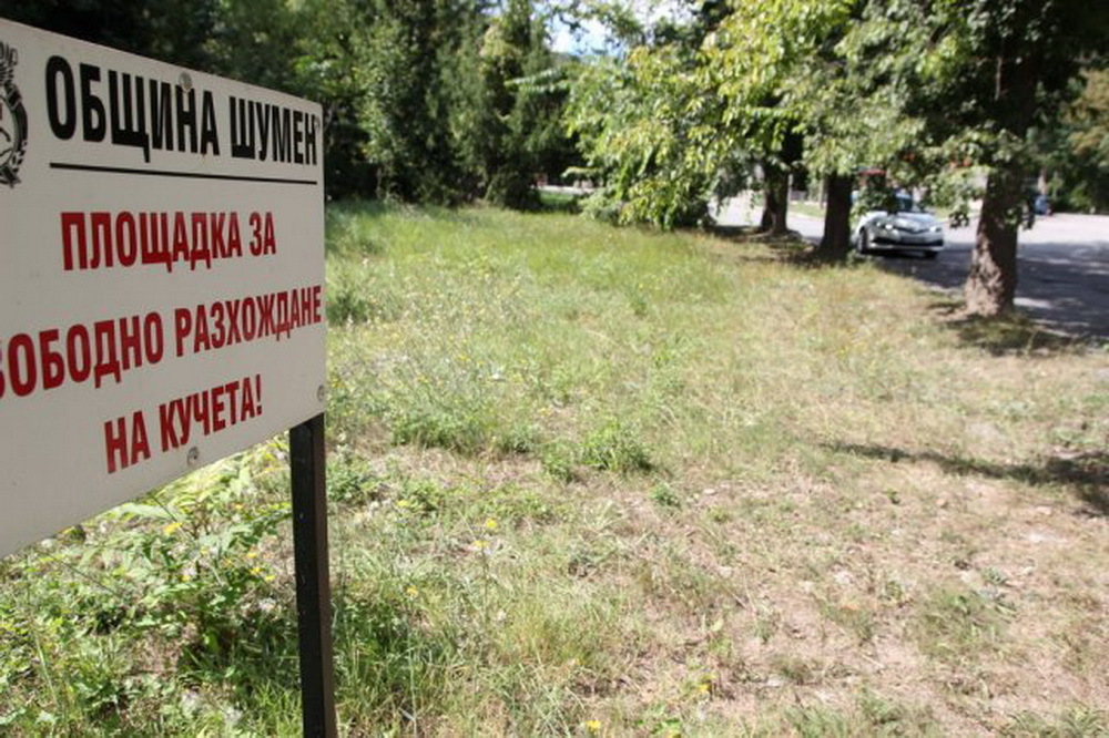 Изграждат нови площадки за свободно разхождане на кучета в Шумен