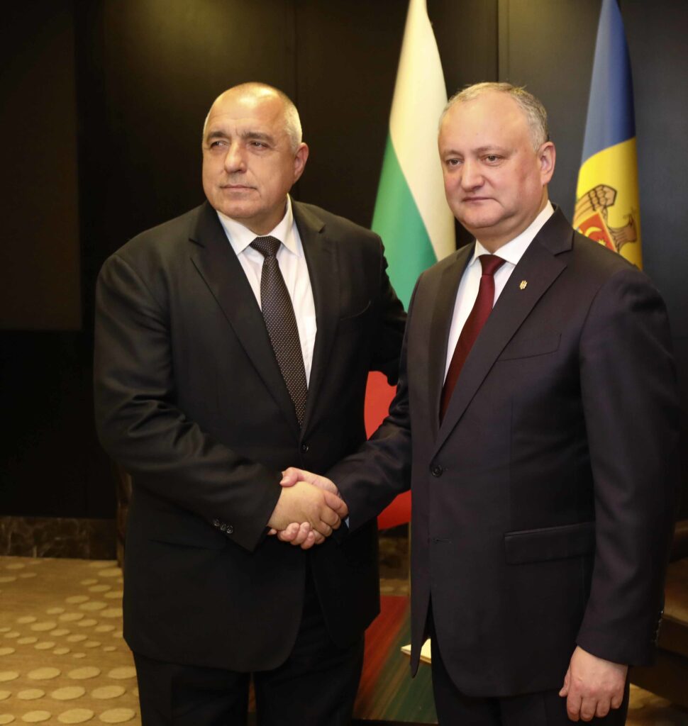 Борисов се срещна с президента на Молдова в Азербайджан 1 1403 Borissov Dodon 1