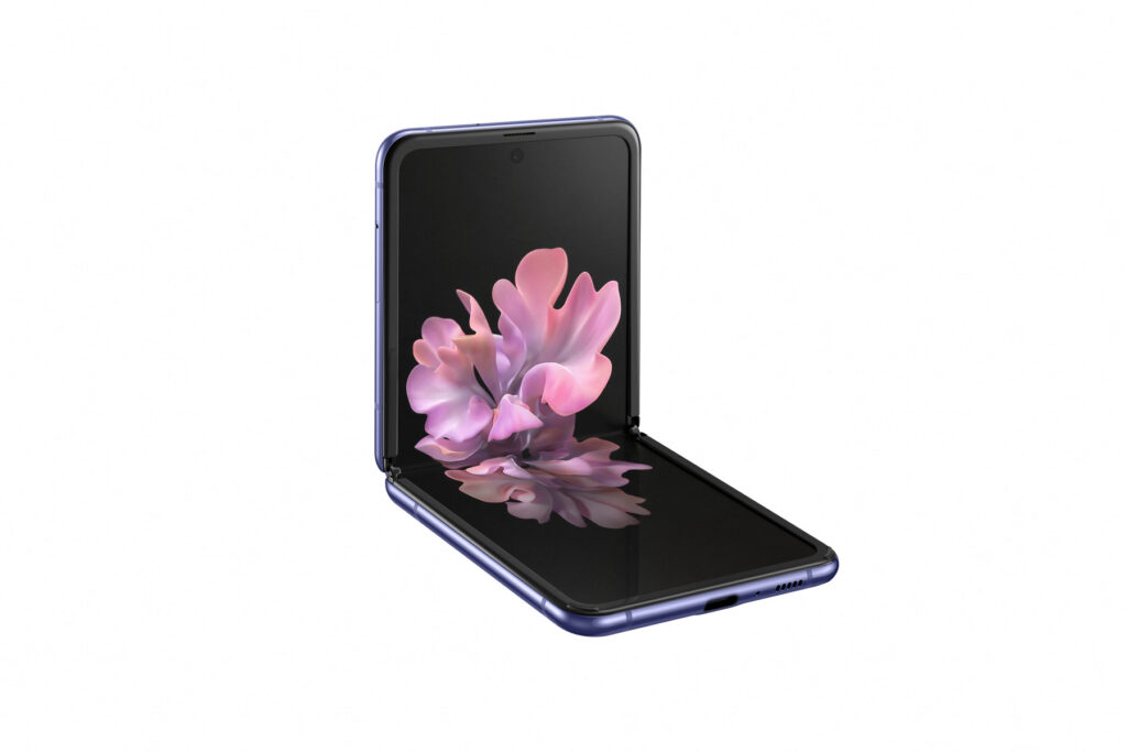 2.GalaxyZflip purple front