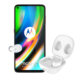 Moto G9 Plus в комплект с безжичните слушалки Motobuds във VIVACOM