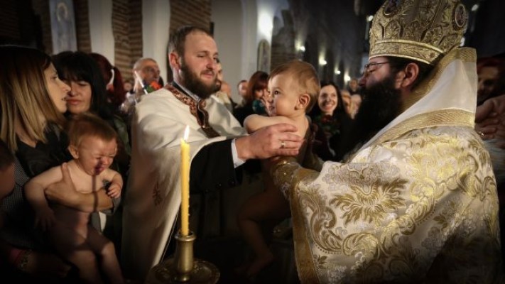 More than 1000 children were baptized in 10 bulgarian cities