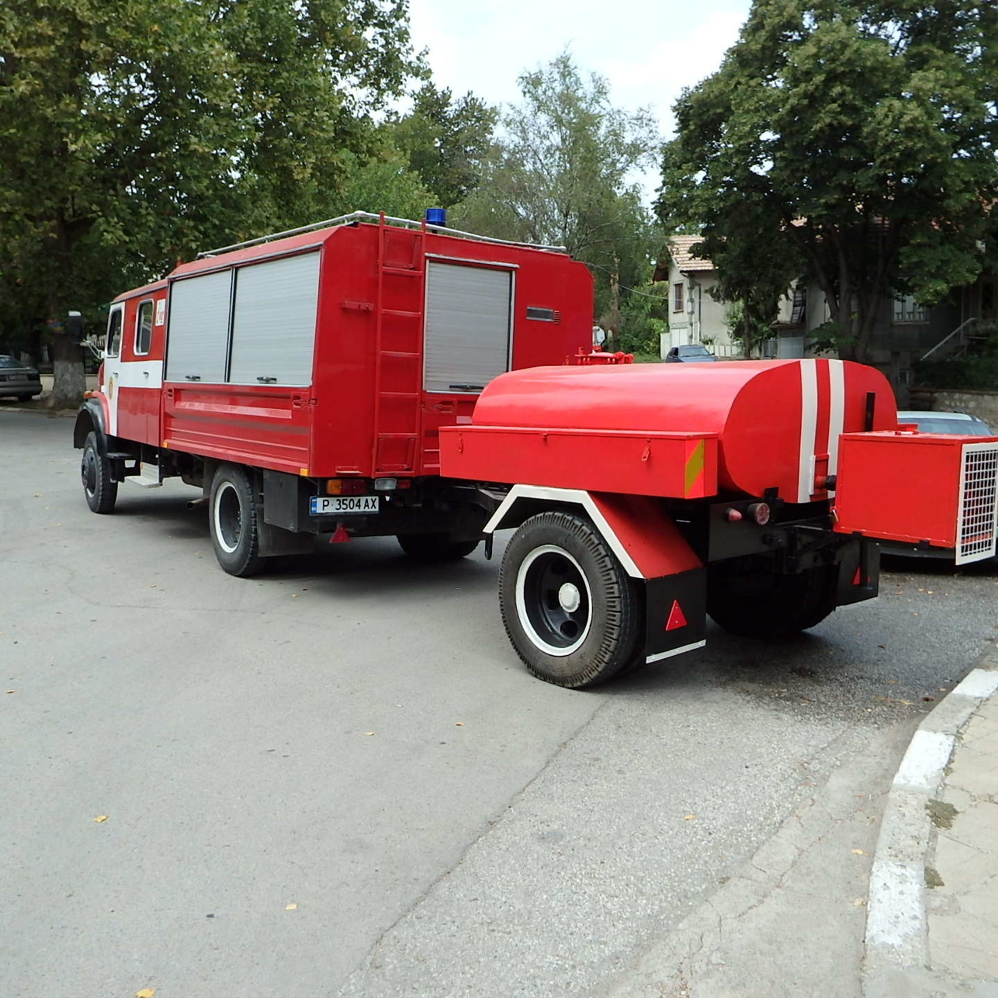 Пожарната в Ценово с нова водоноска