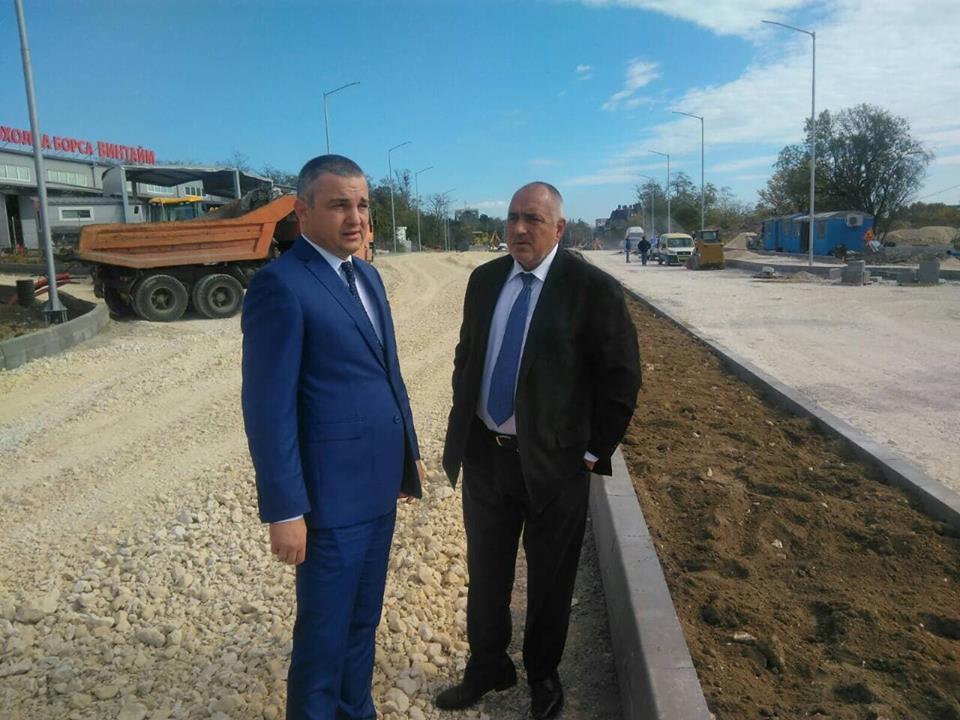 Кметът Портних: Пробивът на бул. „Сливница“ ще е готов до края на месеца 1 27 борисов1
