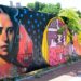Street artists painted “The hole” in Varna