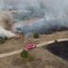 Пожарът край Остра могила обхвана 1400 дка треви, храсти и гора 8 Пожарът край Остра могила обхвана 1400 дка треви, храсти и гора