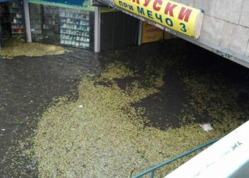 Подлез в Пловдив на метър под вода