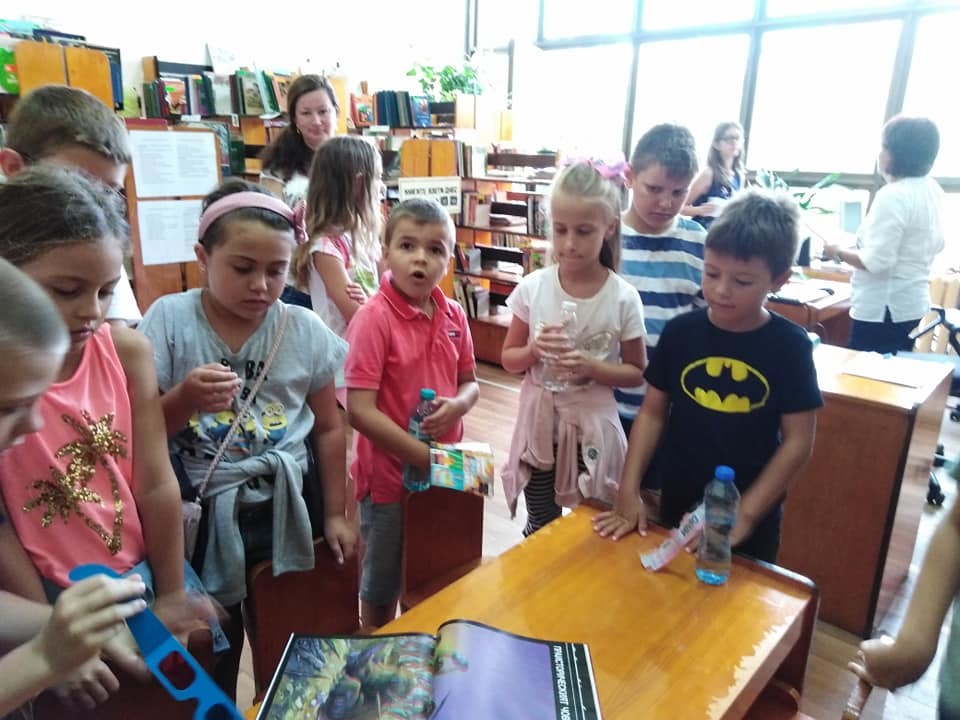Деца гостуваха в чудния свят на книгите в Благоевград