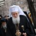Патриарх Неофит, висши духовници и главата на Климент Охридски във Враца