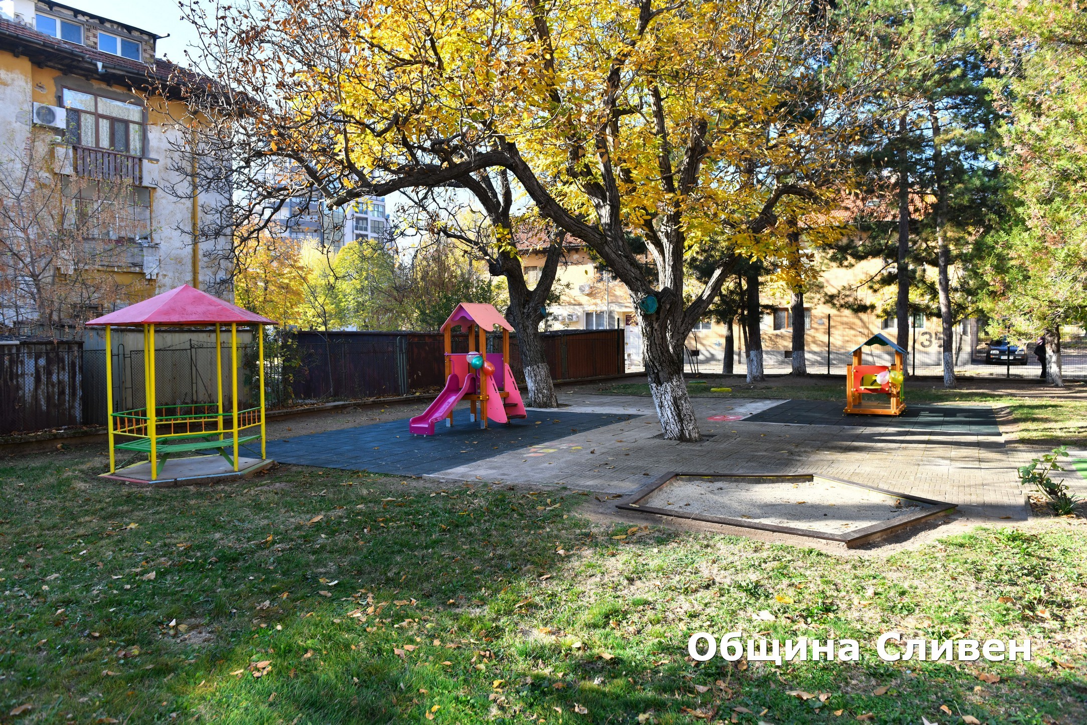 Ясла в Сливен с ремонтирани площадки за игра