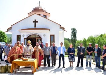 Кмет откри параклис в древно село