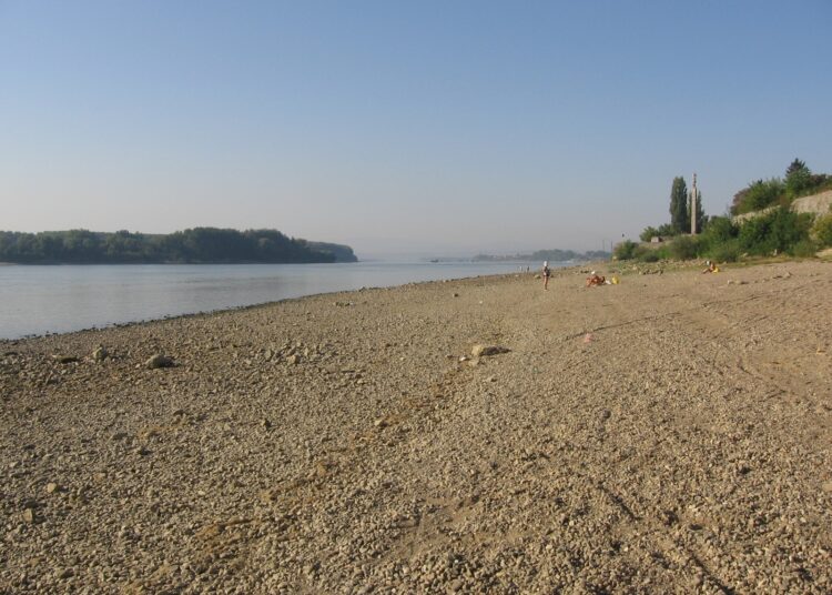 Дунав се е свил в коритото си, бавно влачи водите си 1 Dunav septemvri 2019 1