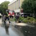 Наводнени улици и обърнат камион след бурята снощи 8 Наводнени улици и обърнат камион след бурята снощи