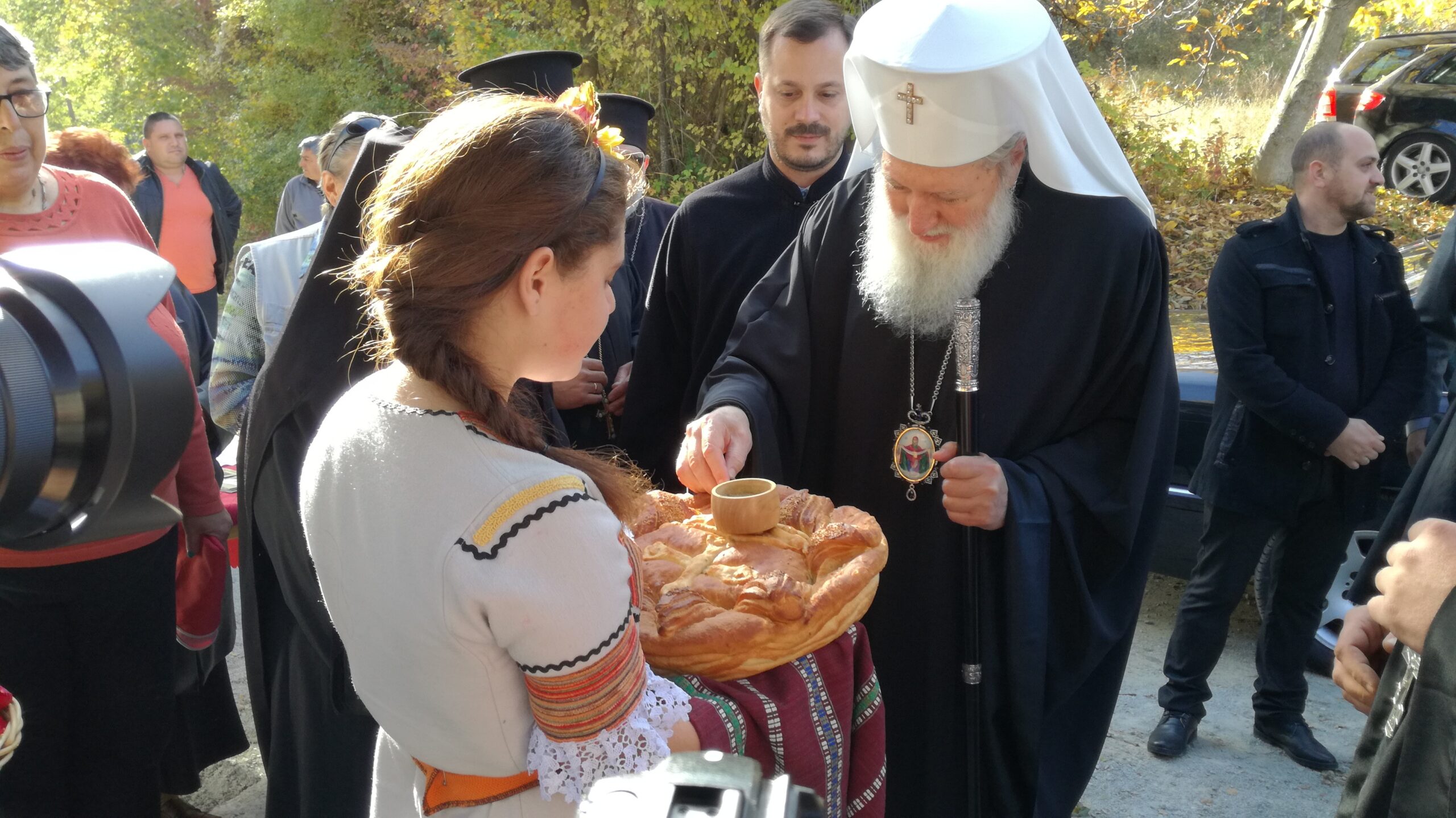 Патриарх Неофит на храмов празник в село Граница