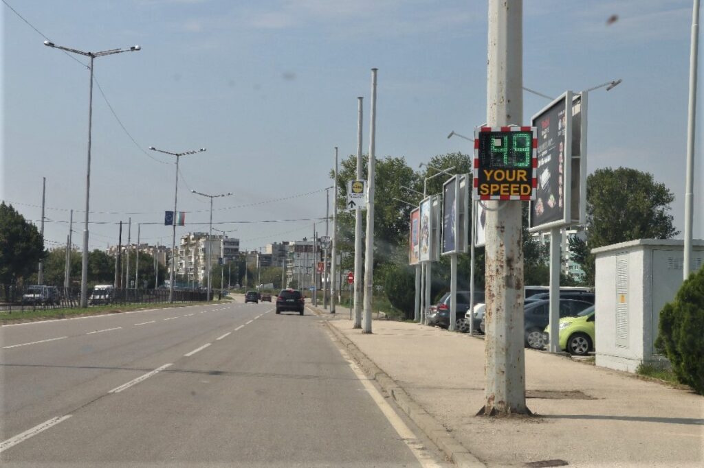 Нови устройства мерят скоростта на колите във Видин 3 IMG 7811