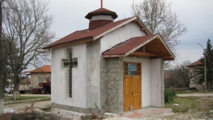В Жеглица епископ Поликарп служи в още недостроен храм 8 В Жеглица епископ Поликарп служи в още недостроен храм